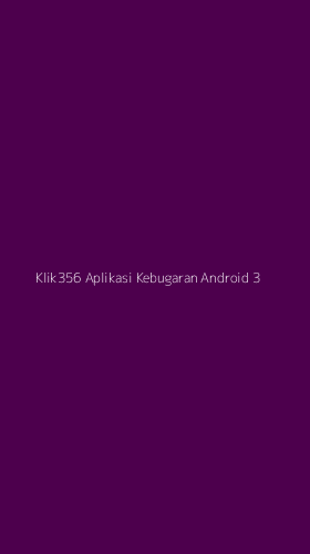 Tampilan Antarmuka Aplikasi Klik356 Aplikasi Kebugaran Android - 3