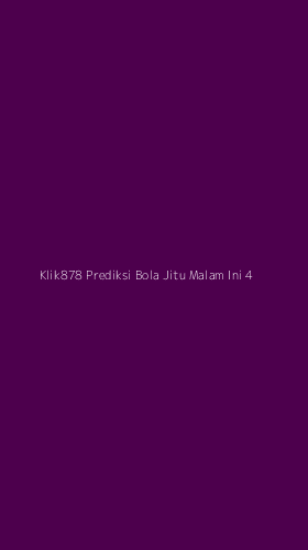 Tampilan Antarmuka Aplikasi Klik878 Prediksi Bola Jitu Malam Ini - 4