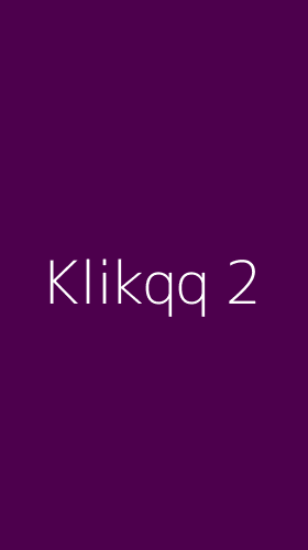 Tampilan Antarmuka Aplikasi Klikqq - 2