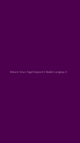Tampilan Antarmuka Aplikasi Klikwin Situs Togel Deposit E Wallet Lengkap - 3