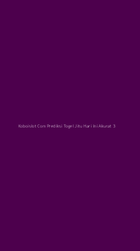 Tampilan Antarmuka Aplikasi Koboislot Com Prediksi Togel Jitu Hari Ini Akurat - 3