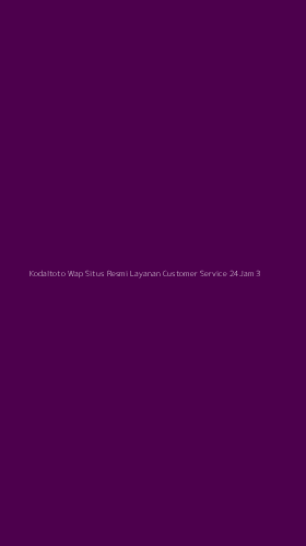 Tampilan Antarmuka Aplikasi Kodaltoto Wap Situs Resmi Layanan Customer Service 24jam - 3