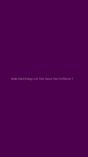 Tampilan Antarmuka Aplikasi Kode Alam Elang Link Slot Gacor Hari Ini Resmi - 1