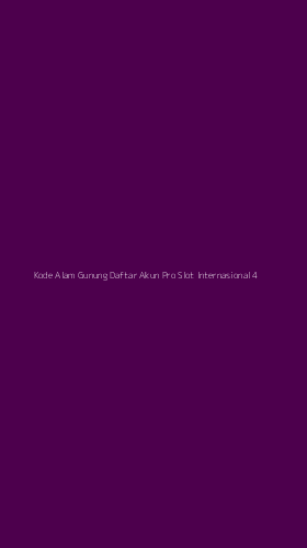 Tampilan Antarmuka Aplikasi Kode Alam Gunung Daftar Akun Pro Slot Internasional - 4