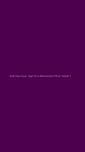 Tampilan Antarmuka Aplikasi Kode Alam Hujan Togel Situs Rekomendasi Pilihan Terbaik - 1