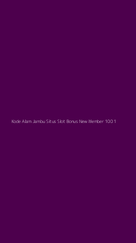 Tampilan Antarmuka Aplikasi Kode Alam Jambu Situs Slot Bonus New Member 100 - 1
