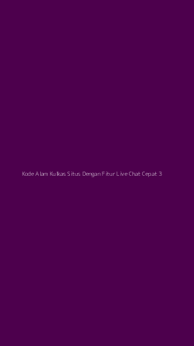 Tampilan Antarmuka Aplikasi Kode Alam Kulkas Situs Dengan Fitur Live Chat Cepat - 3
