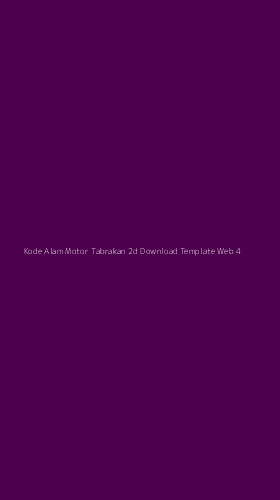 Tampilan Antarmuka Aplikasi Kode Alam Motor Tabrakan 2d Download Template Web - 4