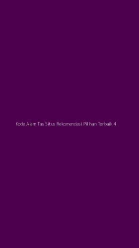 Tampilan Antarmuka Aplikasi Kode Alam Tas Situs Rekomendasi Pilihan Terbaik - 4