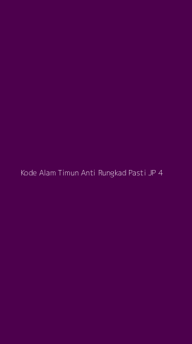 Tampilan Antarmuka Aplikasi Kode Alam Timun Anti Rungkad Pasti Jp - 4