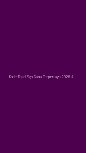 Tampilan Antarmuka Aplikasi Kode Togel Sgp Dana Terpercaya 2026 - 4