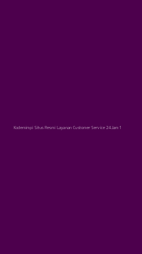 Tampilan Antarmuka Aplikasi Kodemimpi Situs Resmi Layanan Customer Service 24jam - 1