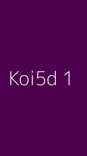 Tampilan Antarmuka Aplikasi Koi5d - 1