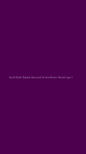 Tampilan Antarmuka Aplikasi Koin25hoki Bandar Baccarat Online Resmi Terpercaya - 1