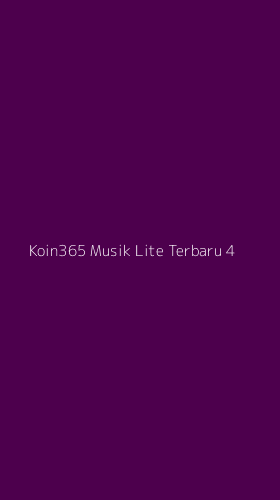 Tampilan Antarmuka Aplikasi Koin365 Musik Lite Terbaru - 4