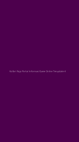 Tampilan Antarmuka Aplikasi Kolibri Raja Portal Informasi Game Online Terupdate - 4