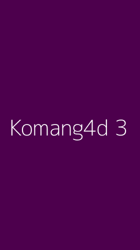 Tampilan Antarmuka Aplikasi Komang4d - 3