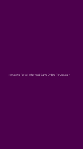 Tampilan Antarmuka Aplikasi Komatoto Portal Informasi Game Online Terupdate - 4