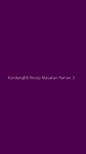 Tampilan Antarmuka Aplikasi Kondang88 Resep Masakan Harian - 3