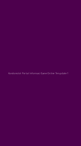 Tampilan Antarmuka Aplikasi Kondomslot Portal Informasi Game Online Terupdate - 1