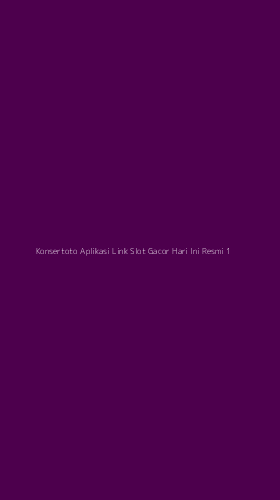 Tampilan Antarmuka Aplikasi Konsertoto Aplikasi Link Slot Gacor Hari Ini Resmi - 1