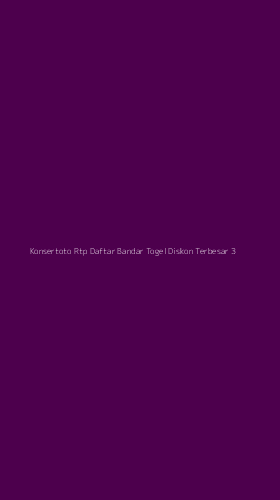 Tampilan Antarmuka Aplikasi Konsertoto Rtp Daftar Bandar Togel Diskon Terbesar - 3