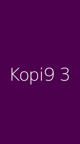 Tampilan Antarmuka Aplikasi Kopi9 - 3
