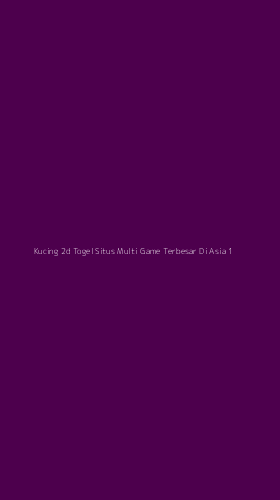 Tampilan Antarmuka Aplikasi Kucing 2d Togel Situs Multi Game Terbesar Di Asia - 1