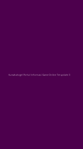 Tampilan Antarmuka Aplikasi Kumahatogel Portal Informasi Game Online Terupdate - 3