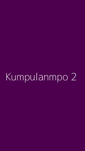 Tampilan Antarmuka Aplikasi Kumpulanmpo - 2