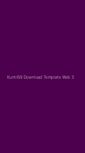 Tampilan Antarmuka Aplikasi Kunti69 Download Template Web - 3