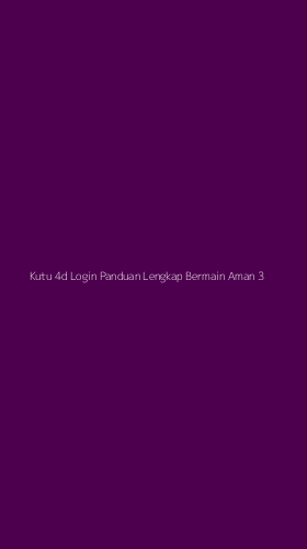 Tampilan Antarmuka Aplikasi Kutu 4d Login Panduan Lengkap Bermain Aman - 3