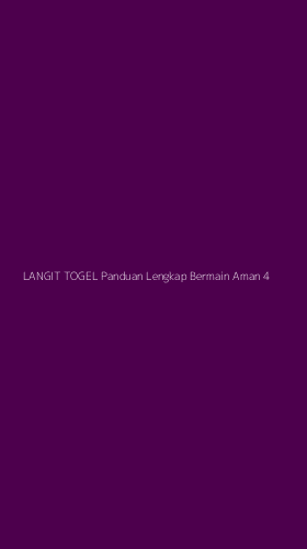 Tampilan Antarmuka Aplikasi Langit Togel Panduan Lengkap Bermain Aman - 4