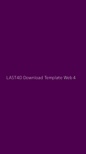 Tampilan Antarmuka Aplikasi Last4d Download Template Web - 4