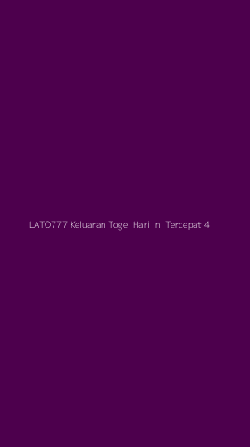 Tampilan Antarmuka Aplikasi Lato777 Keluaran Togel Hari Ini Tercepat - 4