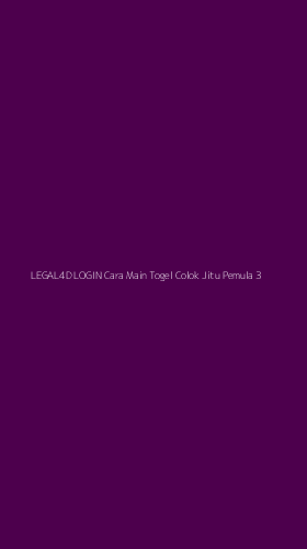 Tampilan Antarmuka Aplikasi Legal4d Login Cara Main Togel Colok Jitu Pemula - 3