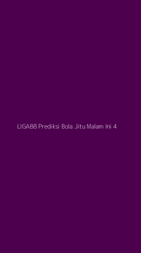 Tampilan Antarmuka Aplikasi Liga88 Prediksi Bola Jitu Malam Ini - 4