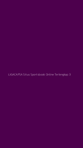 Tampilan Antarmuka Aplikasi Ligacapsa Situs Sportsbook Online Terlengkap - 3