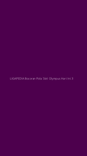 Tampilan Antarmuka Aplikasi Ligapedia Bocoran Pola Slot Olympus Hari Ini - 3