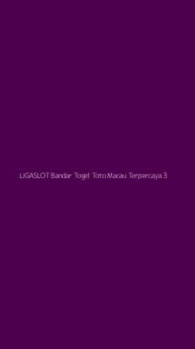 Tampilan Antarmuka Aplikasi Ligaslot Bandar Togel Toto Macau Terpercaya - 3