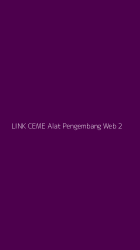 Tampilan Antarmuka Aplikasi Link Ceme Alat Pengembang Web - 2