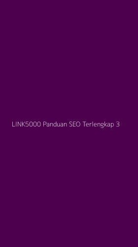 Tampilan Antarmuka Aplikasi Link5000 Panduan Seo Terlengkap - 3