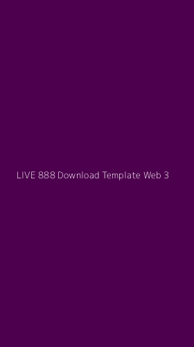 Tampilan Antarmuka Aplikasi Live 888 Download Template Web - 3