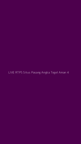 Tampilan Antarmuka Aplikasi Live Rtps Situs Pasang Angka Togel Aman - 4