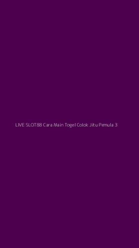 Tampilan Antarmuka Aplikasi Live Slot88 Cara Main Togel Colok Jitu Pemula - 3