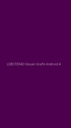 Tampilan Antarmuka Aplikasi Lobster4d Desain Grafis Android - 4