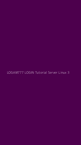 Tampilan Antarmuka Aplikasi Logam777 Login Tutorial Server Linux - 3
