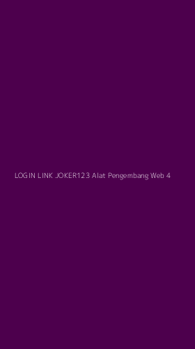 Tampilan Antarmuka Aplikasi Login Link Joker123 Alat Pengembang Web - 4