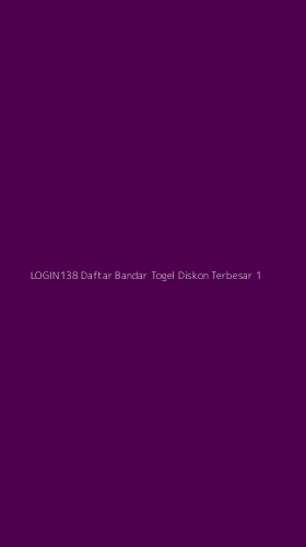 Tampilan Antarmuka Aplikasi Login138 Daftar Bandar Togel Diskon Terbesar - 1