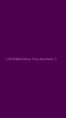 Tampilan Antarmuka Aplikasi Lotus4d4 Editor Foto Aesthetic - 3